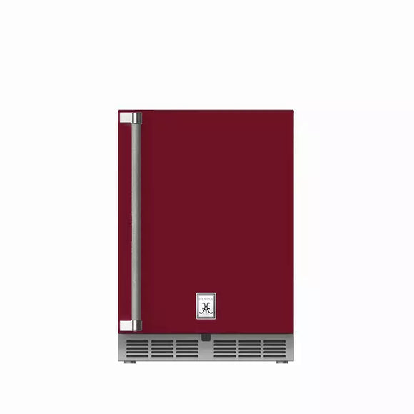 Hestan 24 Inch Outdoor Dual Zone Refrigerator with Solid  Door