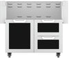 Hestan 36 Inch Double Drawer and Door Cart