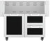 Hestan 36 Inch Double Drawer and Door Cart