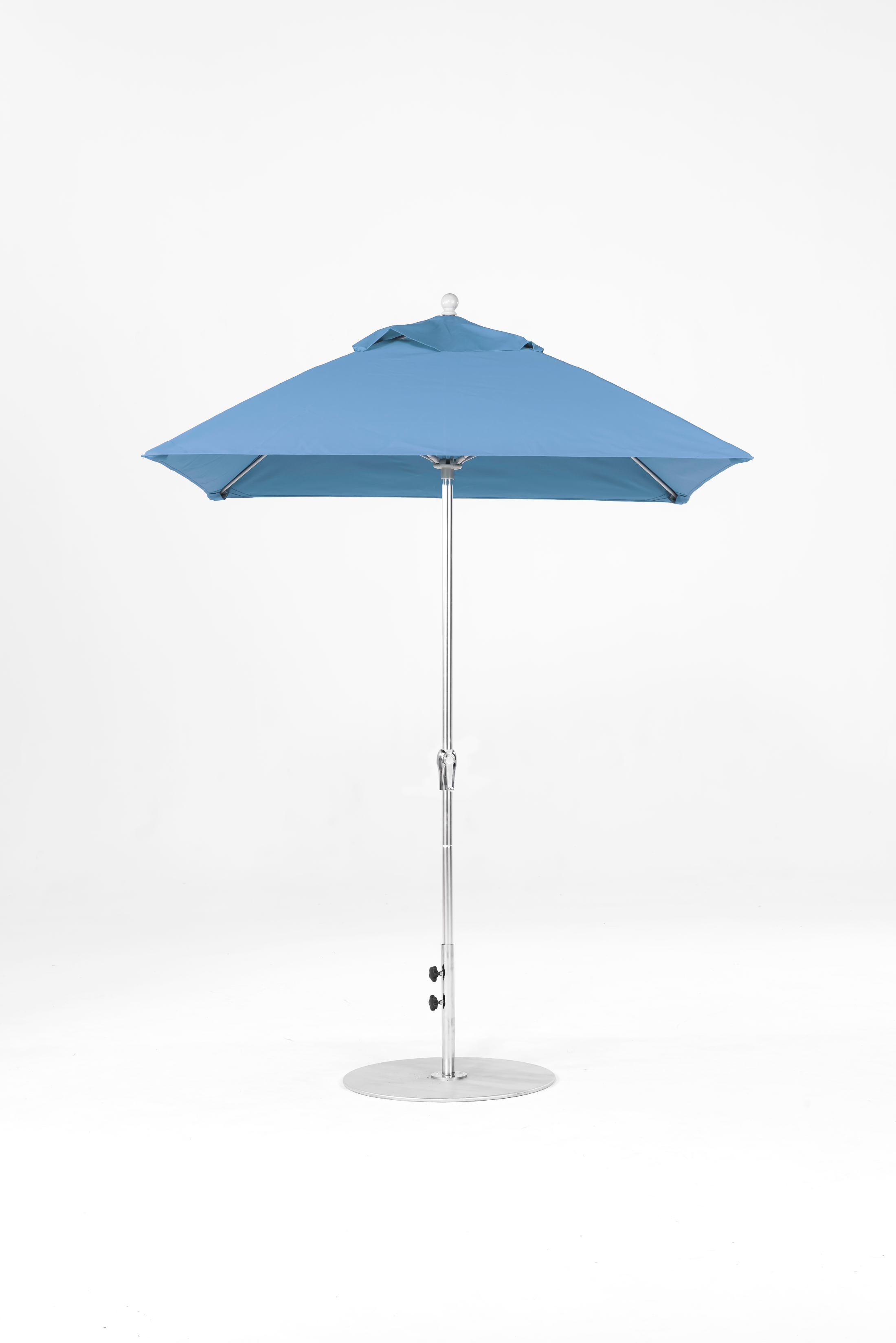 454FMC-SQ-R169 Steel Blue-Brushed Silve