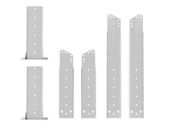 Sunstar Marine Grade Stainless Steel wall/Ceiling 15" to 30" Adjustable Mounting Kit