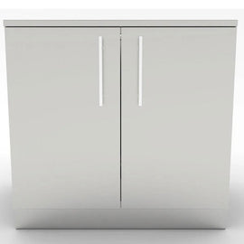 Sunstone Outdoor Kitchen 36 Inch Cabinet – Stainless Double Door