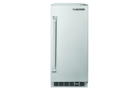 Twin Eagles 15 Inch Outdoor Ice Maker with Solid Door