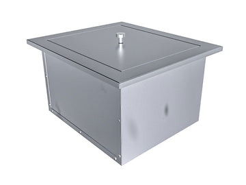 Sunstone Texan 15-Inch Insulated Stainless Steel Ice Chest