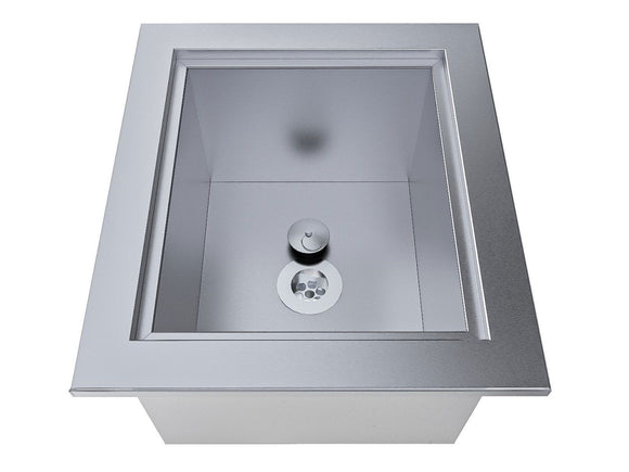 Sunstone Texan 15-Inch Insulated Stainless Steel Ice Chest