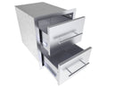 Sunstone Texan 16-Inch Double Drawers | Outdoor Kitchen Storage