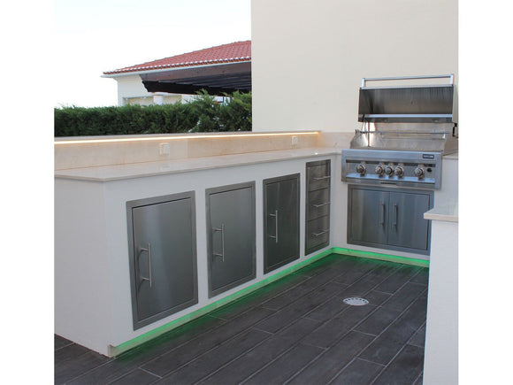 Sunstone Texan 16-Inch Reversible Door – Outdoor Kitchen Access