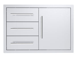 Sunstone Texan 30-Inch Triple Drawer & Door Combo