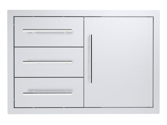 Sunstone Texan 30-Inch Triple Drawer & Door Combo