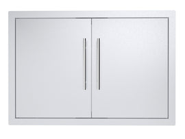 Sunstone Texan 30-Inch Double Access Doors – Stainless Steel