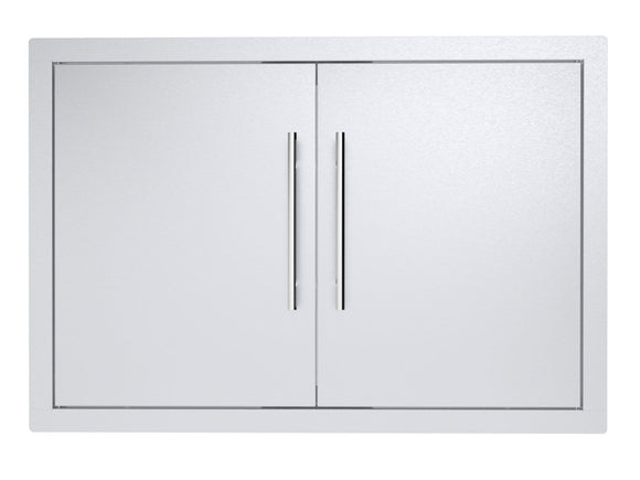 Sunstone Texan 30-Inch Double Access Doors – Stainless Steel