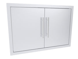 Sunstone Texan 30-Inch Double Access Doors – Stainless Steel