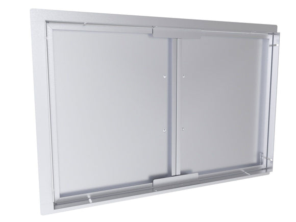 Sunstone Texan 30-Inch Double Access Doors – Stainless Steel