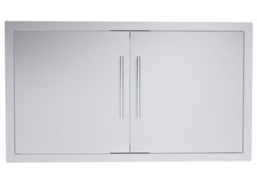 Sunstone Texan 36-Inch Double Access Doors – Stainless Steel