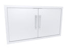 Sunstone Texan 36-Inch Double Access Doors – Stainless Steel