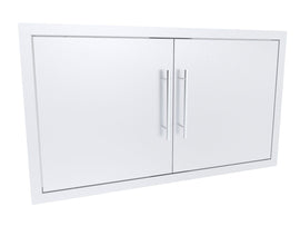 Sunstone Texan 36-Inch Double Access Doors – Stainless Steel