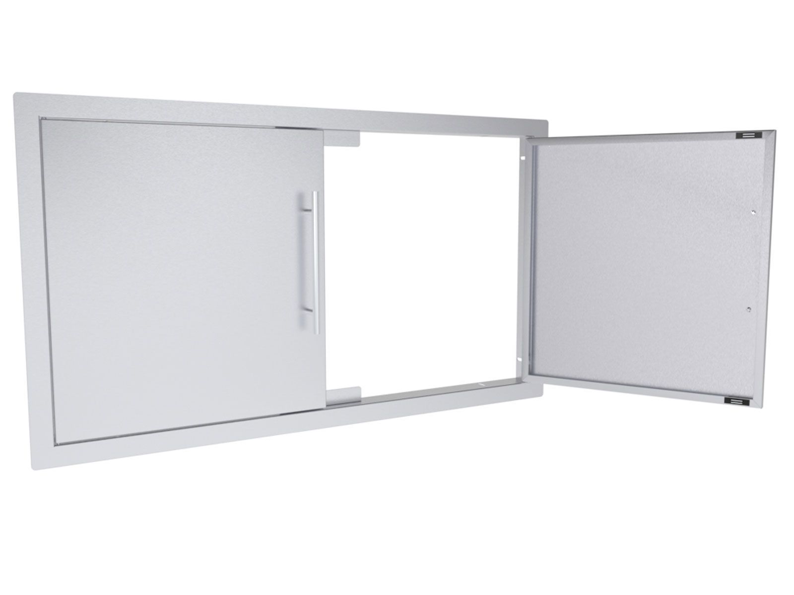 Sunstone Texan 36-Inch Double Access Doors – Stainless Steel