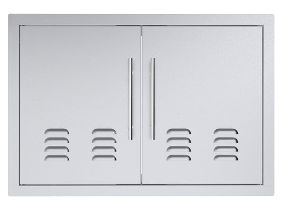 Sunstone Texan 30-Inch Vented Double Access Doors – Stainless Steel