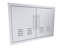 Sunstone Texan 30-Inch Vented Double Access Doors – Stainless Steel