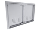 Sunstone Texan 30-Inch Vented Double Access Doors – Stainless Steel
