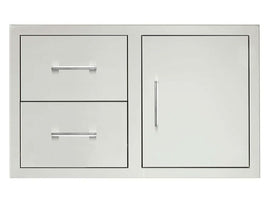 TrueFlame 36 Inch 2-Drawer & Access Door Combo