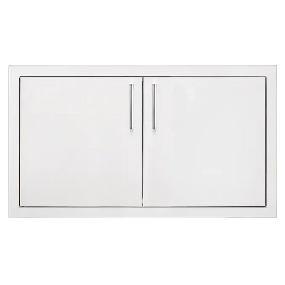 TrueFlame 33 Inch Double Access Door Masonry Frame Return