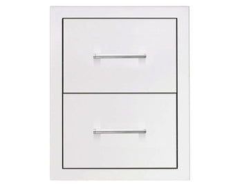 TrueFlame 17 Inch Double Drawer