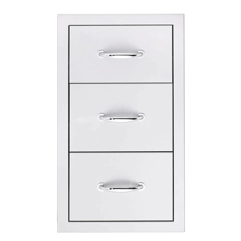 TrueFlame 17" Triple Drawer