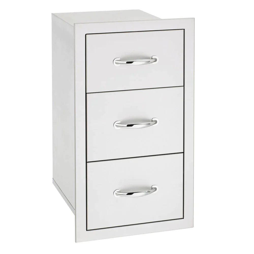 TrueFlame 17" Triple Drawer