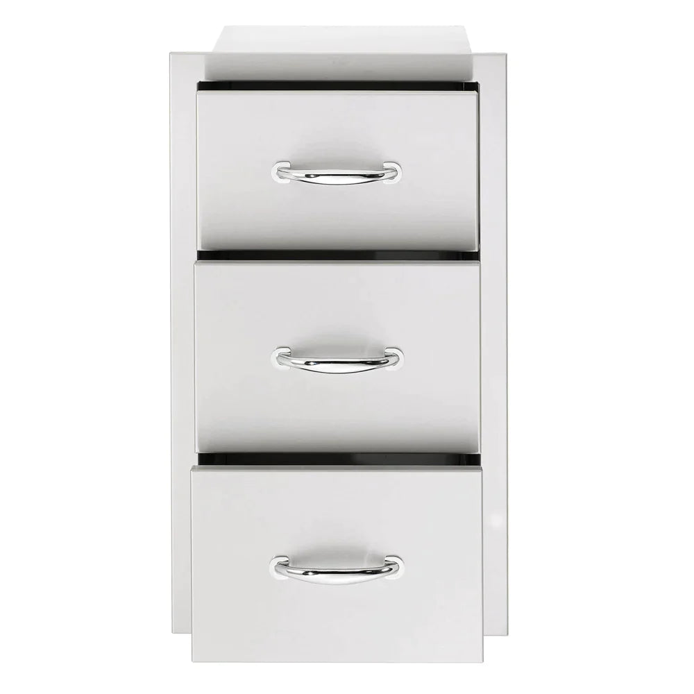 TrueFlame 17" Triple Drawer