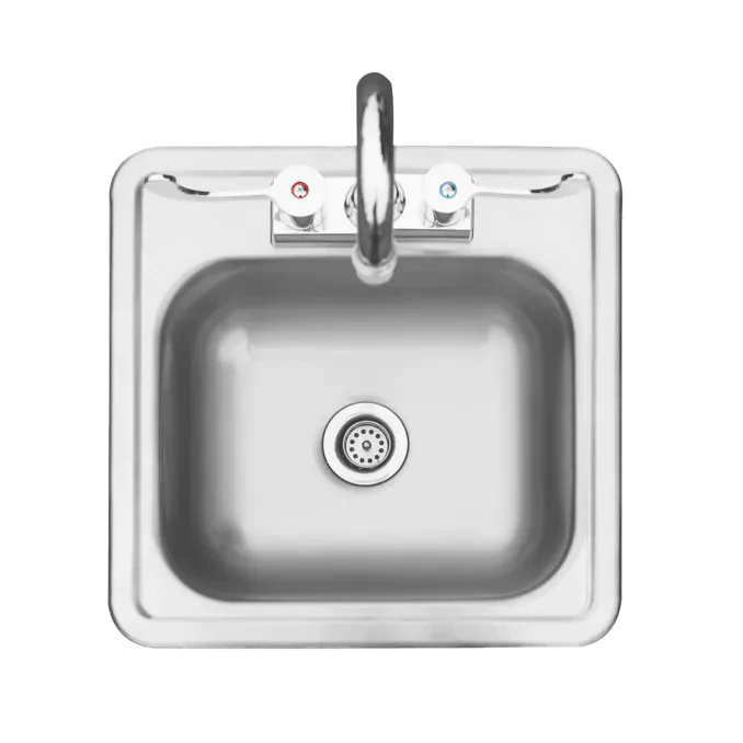 TrueFlame 15x15" Drop-in Sink