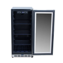 TrueFlame 15" Outdoor Rated Fridge w/Glass Door