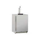 TrueFlame 24 Inch Outdoor Kegerator with Solid Door and Lock