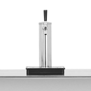 TrueFlame 24 Inch Outdoor Kegerator with Solid Door and Lock