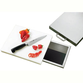 TrueFlame 14x10" Trash Chute & Cutting Board w/ Lid