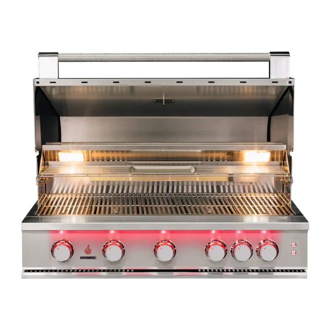 TrueFlame 40" 5 Burner Gas Grill