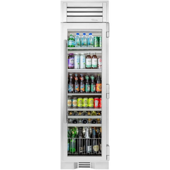 True 24 Inch Indoor Refrigerator with Glass Door