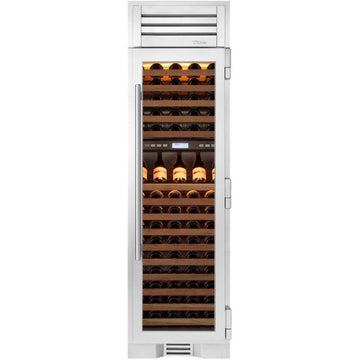 True 24 Inch Indoor Wine Cooler with Glass Door