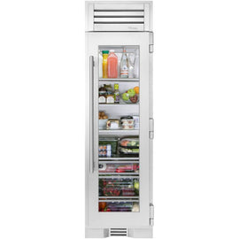 True 24 Inch Indoor Refrigerator with Glass Door