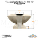 Prism Hardscapes Toscana Water Bowl