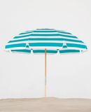 844FWB-02-Turquoise Stripe -Stock- Manual- Valance with Vent