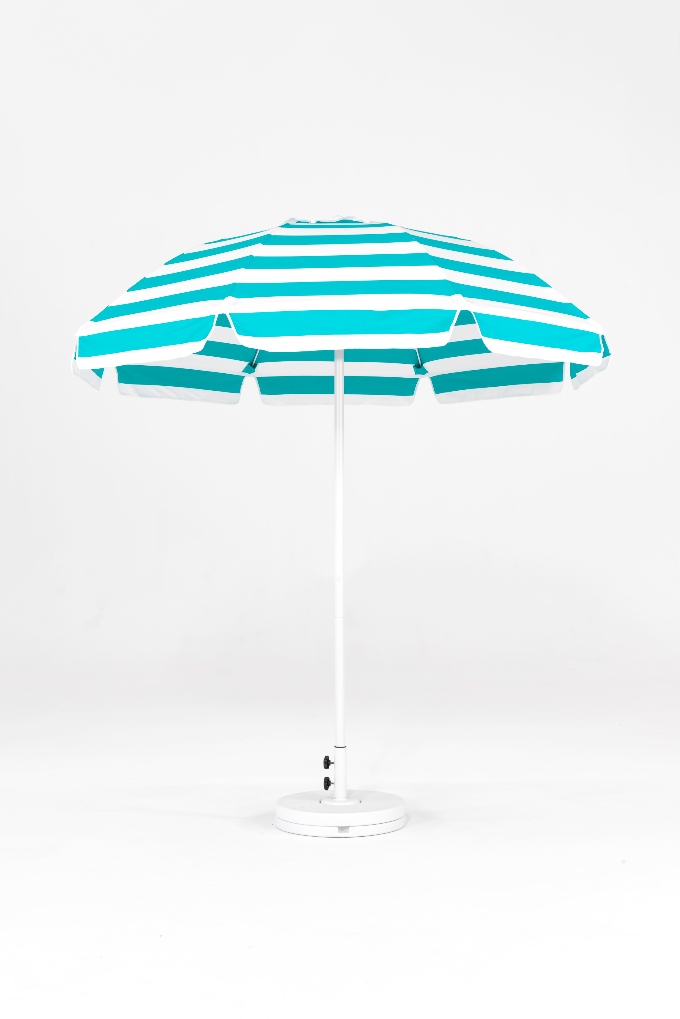 844FA 02 -011 Turquoise Stripe-Alpine White - Manual Lift