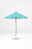 845FM-011 Turquoise Stripe-Golden Oak
