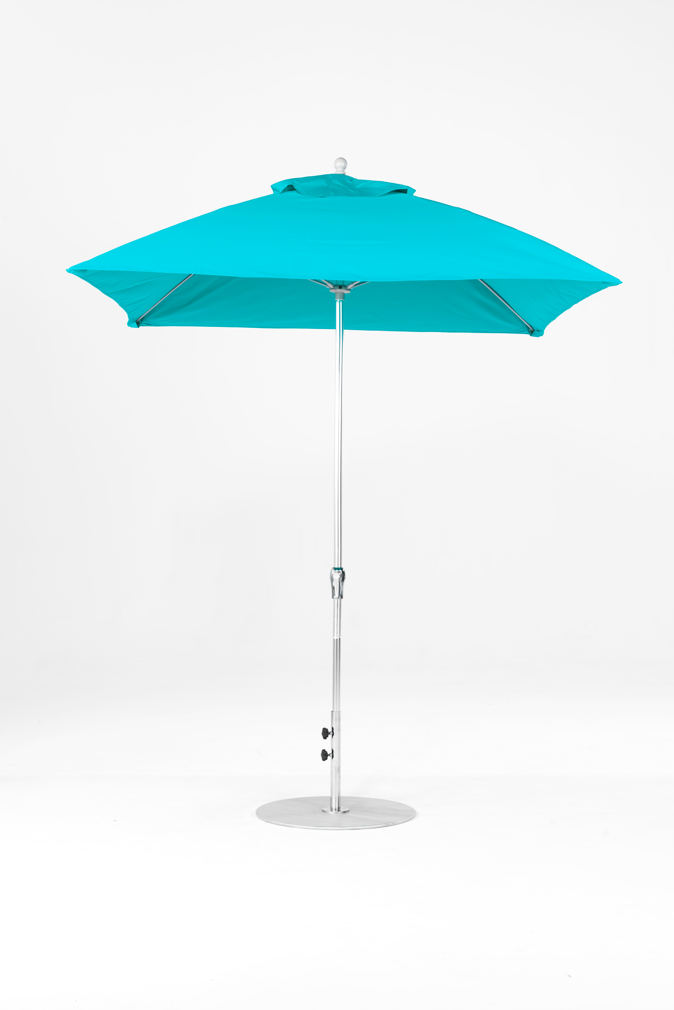 464FMC-SQ-R171 Turquoise-Brushed Silver