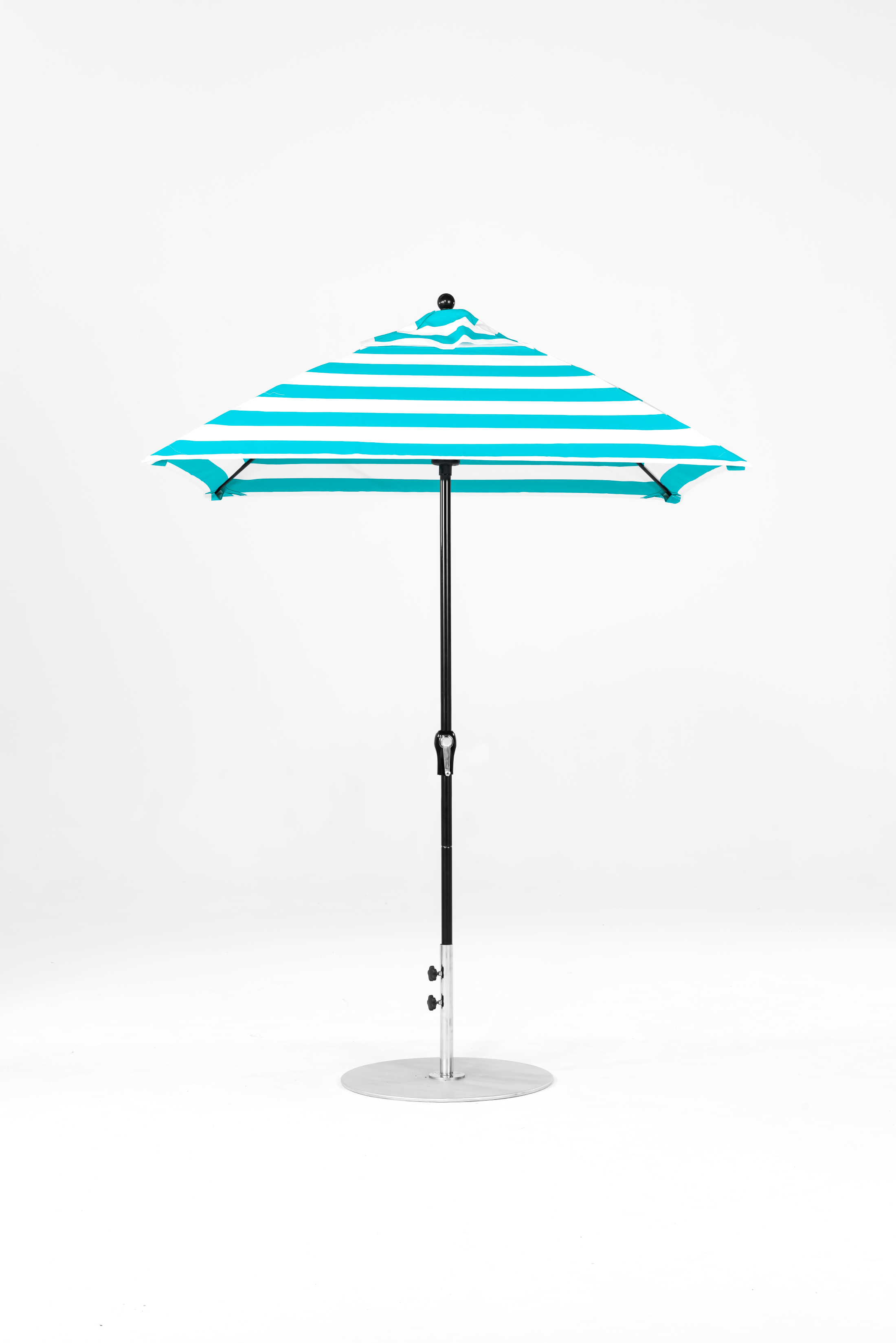 454FMC-SQ-011 Turquoise Stripe-Onyx