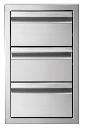 Twin Eagles 19 Inch Double Storage Drawers