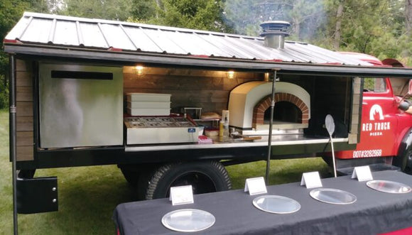Forno Bravo Viaggio Mobile Drop-In Hybrid Countertop Pizza Oven