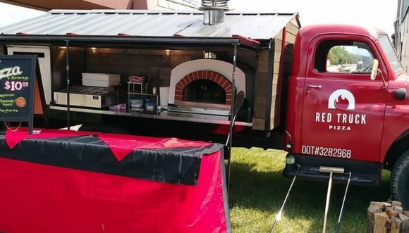 Forno Bravo Viaggio Mobile Drop-In Hybrid Countertop Pizza Oven