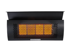 Heatstrip natural gas heater wall mounted for outdoor heating