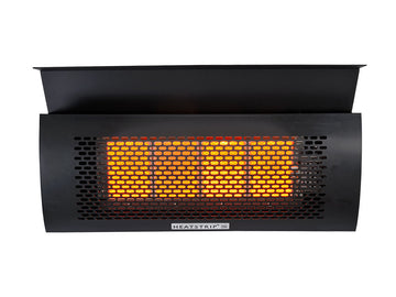 Heatstrip natural gas heater wall mounted for outdoor heating